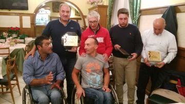 Cena consegna Targa 4° tappa Alpini Roccaraso