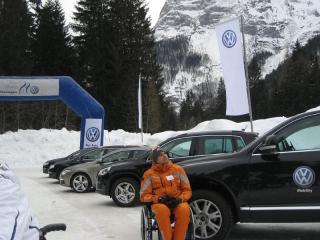 Volkswagen Mobility - "Corsi Neve e Ghiaccio" martedì 17 febbraio 2009 sulla pista "Auronzo Icekart" ad Auronzo di Cadore